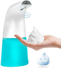 DISPENSER AUTOMATICO PIANTANA NO TOUCH INFRAROSSI DOSATORE EROGATORE SAPONE