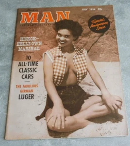 SEHR GUTER ZUSTAND VINTAGE 1954 MODERN MAN ANNIV ISS MAGAZIN PIN-UPS DAMEN MODELLE KÄSEKUCHEN - Bild 1 von 23