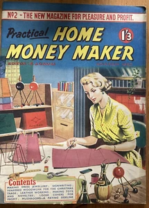 NOVEMBER 1957 PRACTICAL HOME MONEY MAKER MAGAZINE No. 2 FOR PLEASURE & PROFIT - Imagen 1 de 2