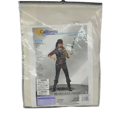 Disfraz Pirata Renegado Niña Talla Mediana 8/10 Halloween Foto 1 de 4