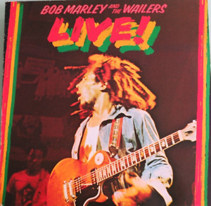 Bob Marley & Wailers Live Germany issue 12'' vinyl Lp 1975 reggae rare