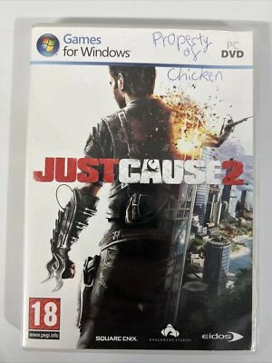 Just Cause 2 Video Game on DVD for Windows Vista or 7 PC 2010 Complete Manual - Image 1 of 4