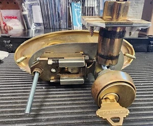 Schlage E Series Handleset Parts Brass Finish - Picture 1 of 3