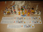 KINDER Looney Tunes Bugs Bunny Ancienne Série Complète de Figurines 1991 Ferrero