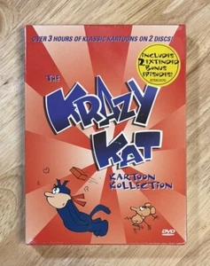 The Krazy Kat Kartoon Kollection 1962 (DVD, 2003, 2-Disc Set) NEW SEALED OOP HTF - Bild 1 von 3