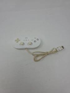 Mando Nintendo Wii Clásico Blanco Oficial OEM RVL-005 - Imagen 1 de 7