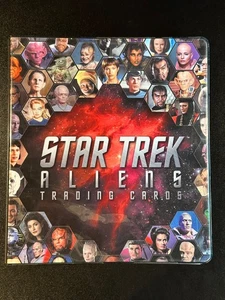 Juego de cartas coleccionables Star Trek Aliens ULTRA Mini-Master (con 23 AUTÓGRAFOS) y carpeta - Imagen 1 de 5