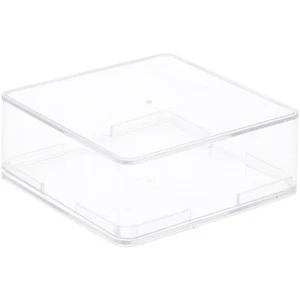 Estuche para disco de hockey de plástico transparente Pioneer Plastics, 2,875" W x 2,875" D x 1,0625" H - Imagen 1 de 2