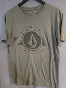 Herren T-Shirt grün Volcom Gr. L - Bild 1 von 3