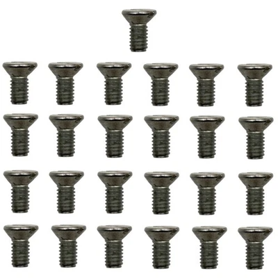 Paquete de 25 tornillos de cabeza plana para cuchillos de cama 21M7194 M6-1.0 para productos John Deere Foto 1 de 4