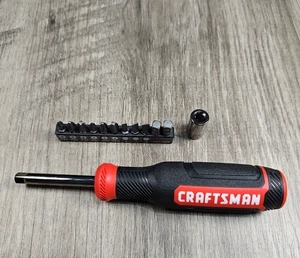 Juego de destornilladores de brocas Craftsman de 13 piezas 1/4 Philips y ranura plana - Imagen 1 de 3