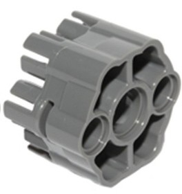 Lego New PROJECTILE LAUNCHER 6 Barrel Shooter Dark Bluish Gray Part 18588 DG4