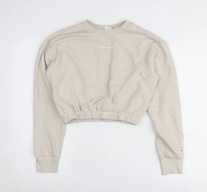 Sudadera Pullover Mujer Champion Beige M - Imagen 1 de 12