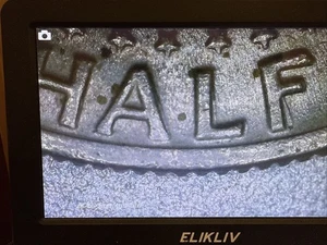 1977 Kennedy Half Dollar Coin Mint Error DDR Double Die Reverse Error.     104 - Picture 1 of 5