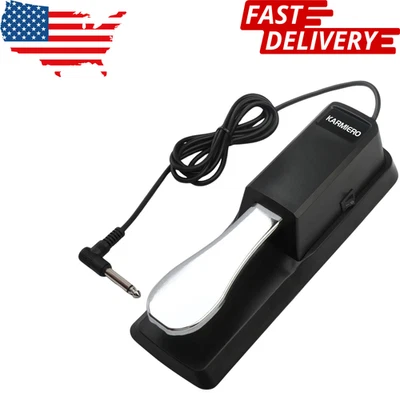 Sustain Pedal for Keyboard Universal, Premium Sustain Pedal, Piano Pedal - Image 1 of 4