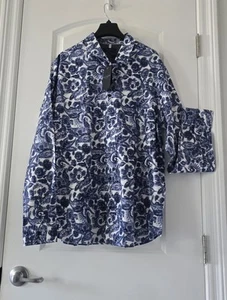 Ted Baker Uldale Long Sleeve Paisley Shirt Men's Size 5 Regular New With Tag - Picture 1 of 11