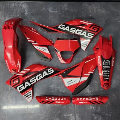 Gráfico + Plástico GAS GAS EC-F 2021 2022 2023 Decoración Juego Aplicado - Imagen 1 de 4