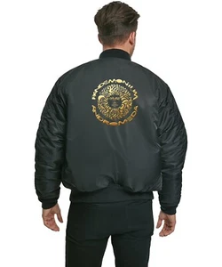 Pandemonium - Giacca Bomber MA1 - Logo Pandemonium Rotondo - Ricamato - Foto 1 di 7