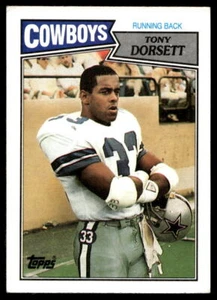 1987 Topps #263 Tony Dorsett Dallas Cowboys VG-VGEX+ - Picture 1 of 2