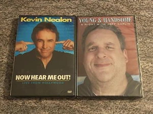 NEW! 2 Stand-Up Comedy DVD Lot: Kevin Nealon, Jeff Garlin - Imagen 1 de 3
