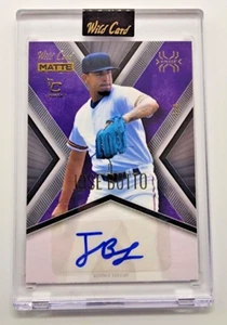 2024 Wild Card Matte X-Plode Purple AUTO- Jose Butto #MXPA-JB (1/4) - Foto 1 di 2