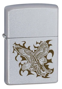 Zippo Eagle 24910 regular accendino lighter original genuine made in USA - Imagen 1 de 3
