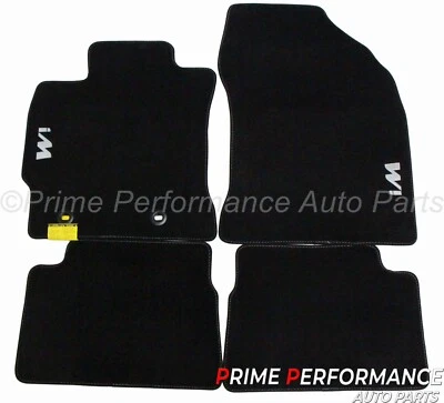 Juego de alfombrillas negras Toyota Corolla iM 17-18 Scion iM 16 PT208-12160-20 Foto 1 de 4