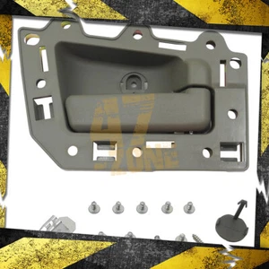 For 05-11 Jeep Grand Cherokee Inside Door Handle W/Metal & Screw Khaki RR - Foto 1 di 1