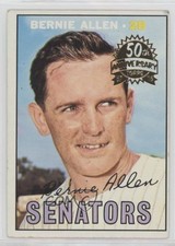 2016 Heritage 1967 Topps Buybacks Bernie Allen (50th Anniversary Logo on Right)