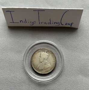 Australia - George V - Kangaroo & Ostrich - Silver Florin (1915) - Picture 1 of 2