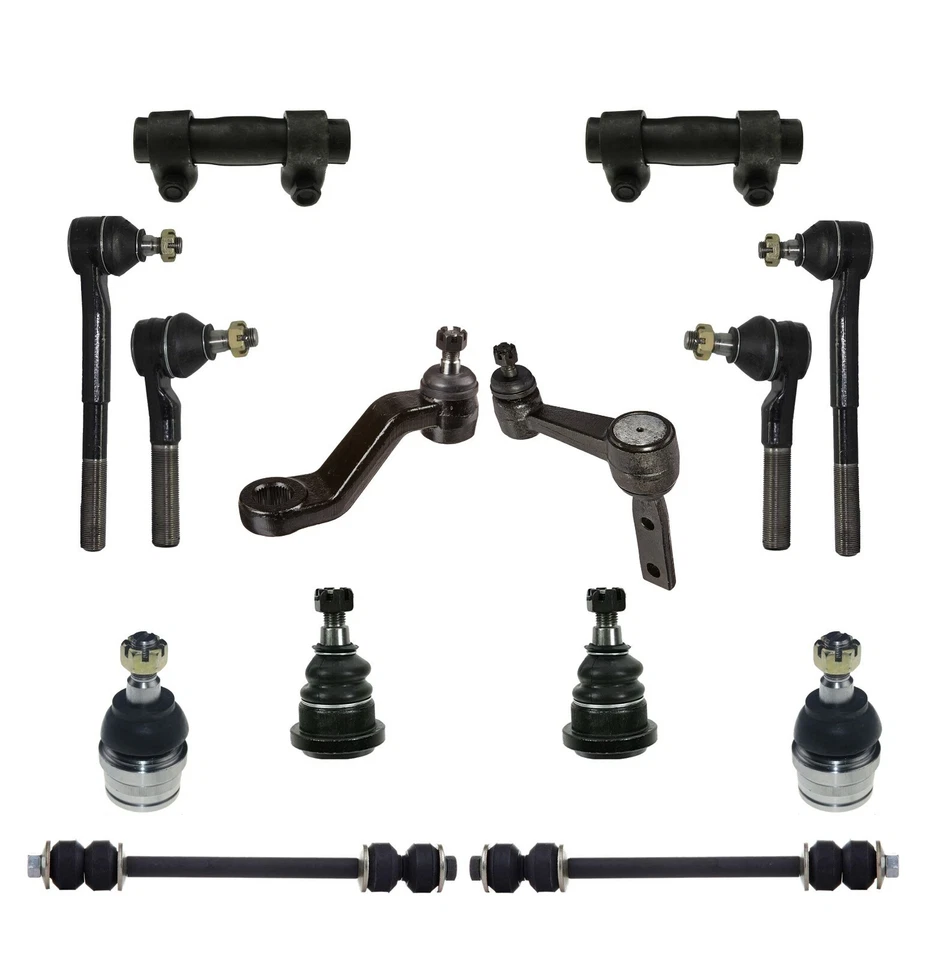 Kit de suspensão 14 peças para Dodge Ram 1500 1994-1996 RWD tie rods juntas esféricas - Imagem 1 de 1