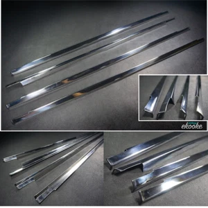 Ventana de puerta cromada forrada para TOYOTA COROLLA KE70 TE71 TE72 GL DX SEDÁN 4 PUERTAS - Imagen 1 de 12