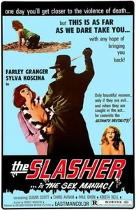 The Slasher... Is The Sex Maniac! - 1972 - Movie Poster Magnet - Picture 1 of 2