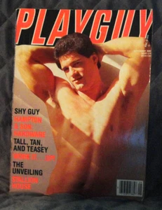 VINTAGE PLAYGUY MAGAZINE SEPTEMBER 1986 GAY INTEREST🔥 - Imagen 1 de 4