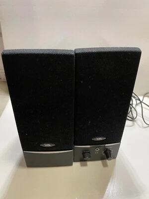 Cyber Acoustics CA-2016 Computer Speakers with power adapter great condition - Image 1 of 3