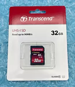 Transcend 32GB SDHC SD Card, Class 10 TS32GSDU1 (OFFERS WELCOME) - Picture 1 of 6