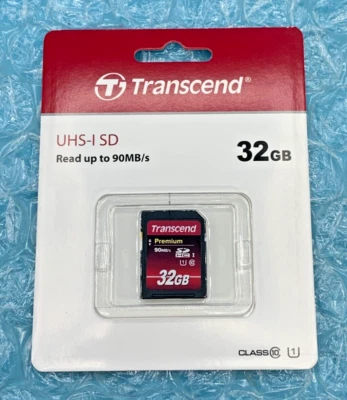 Transcend 32GB SDHC SD Card, Class 10 TS32GSDU1 (OFFERS WELCOME) - Image 1 of 4