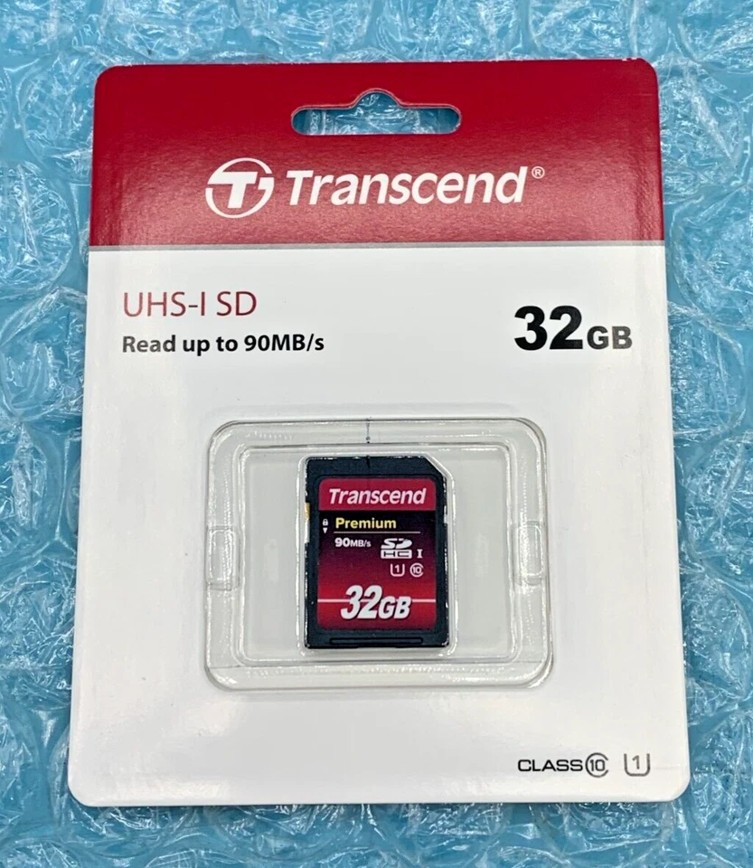 Transcend 32GB SDHC SD Card, Class 10 TS32GSDU1 (OFFERS WELCOME) - Image 1 of 4