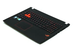 Asus Rog GL502VS Palmrest Backlit Keyboard 13N0-0EA0301 13NB0DD1AP0101 - Afbeelding 1 van 2