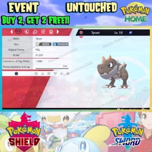 Tyrunt Event 🔥Battle of Hoenn Entry 2015🔥Pokémon Sword and Shield - Picture 1 of 5