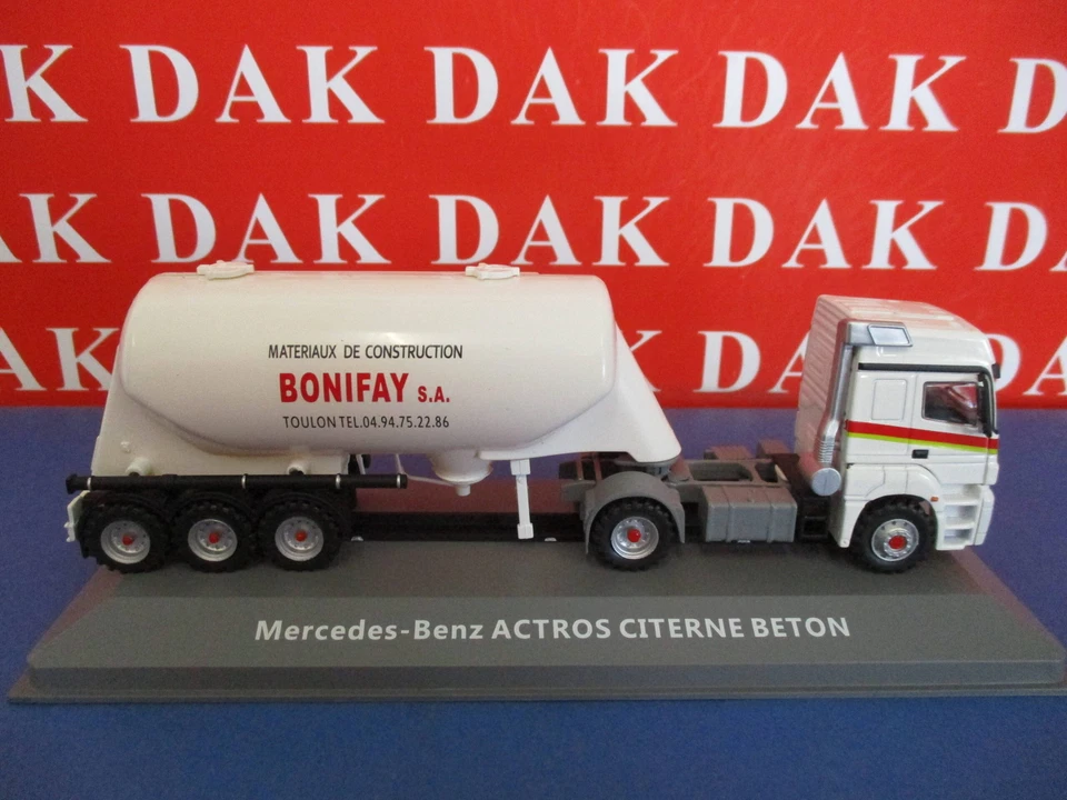 Die cast 1/72 Modellino Camion Truck Mercedes-Benz Actros Silo Beton - Immagine 1 di 4