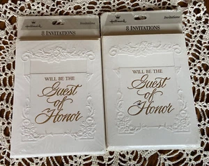 Vintage Hallmark Special Occasion Embossed Invitations Bridal, Birthday - Picture 1 of 2
