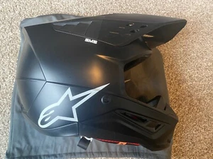 Alpinestars SM5 Solid Helmet MX Motocross Matte Black XXL **See Description NEW - Picture 1 of 11