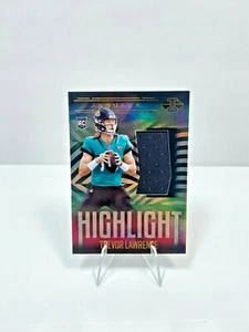 2021 Illusions Highlight Swatch Relic #HS-TL Trevor Lawrence RC Jersey Patch 🔥 - Picture 1 of 2