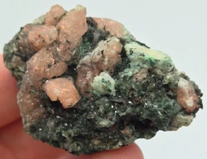 +++ COPPER INCLUDED CALCITE HOUGHTON COUNTY, MICHIGAN +++ - Picture 1 of 7
