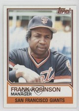 1983 Topps Frank Robinson #576 HOF