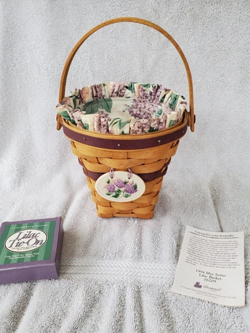 Longaberger 1994 May Series Lilac Combo Cover