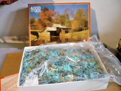 GIOCHI PUZZLE NATHAN QUADRI VEDUTE MULINO a RUOTA 4000pz PREZZO AFFARE! - Immagine 1 di 4