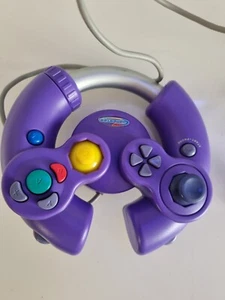 Nintendo Gamecube Gamester Controller Indigo Untested /spares Repairs Purple - Picture 1 of 6