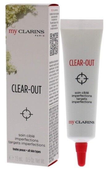 My Clarins CLEAR-OUT Targets Imperfections 0.5 oz   15 ml - NEW IN BOX